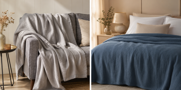 Plaid ou couvre-lit : notre guide complet pour bien choisir